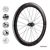 Metron 60 SL Disc Clincher/TL Wheelset